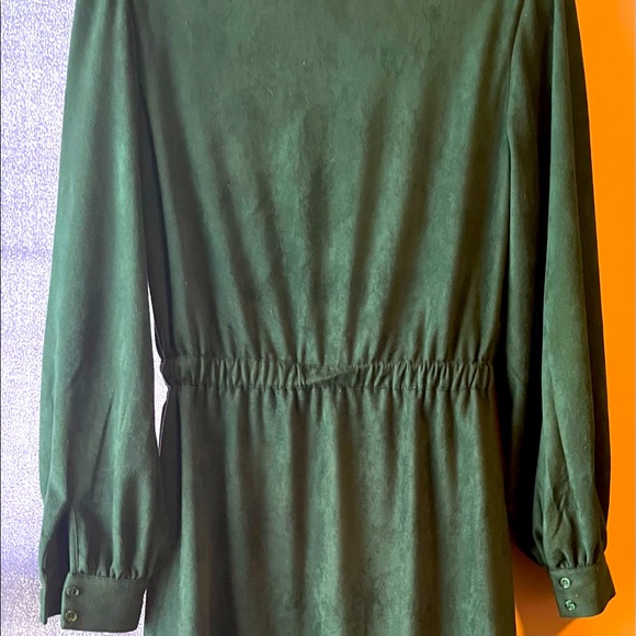 Size 4 - runs to size 6 Emerald Green old school dress-by Alexa Admor - Picture 3 of 6